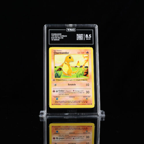 Charmander Base Set - 1St Edition #46 - TAG 8.5