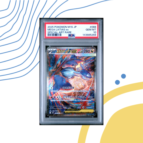 Mega Latias Ex Special Art Rare #088 - PSA 10