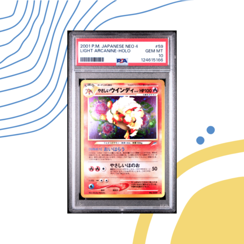 Light Arcanine-Holo #59 - PSA 10