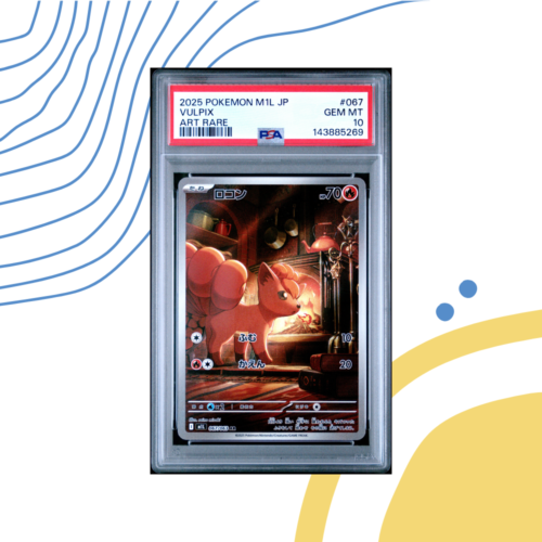 Vulpix Art Rare #067 - PSA 10