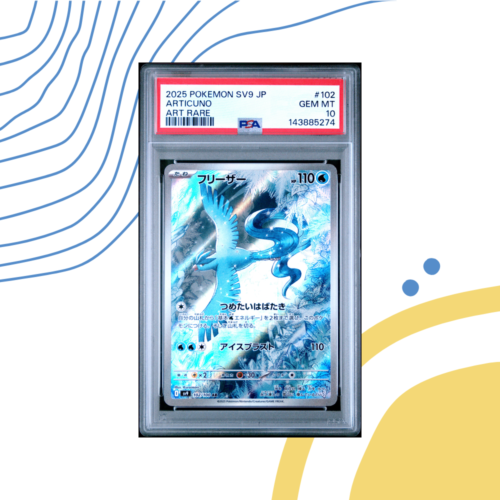 Articuno Art Rare #102 - PSA 10
