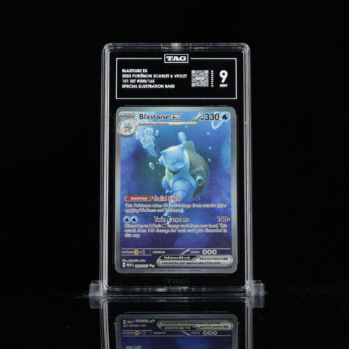 Blastoise Ex 151 #200 - TAG 9